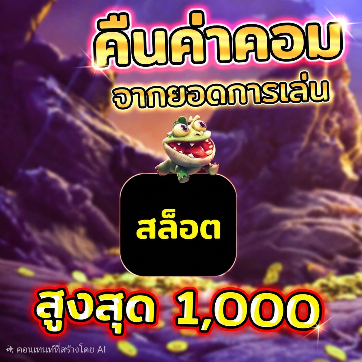 ค่าคอมสล็อต 1% 